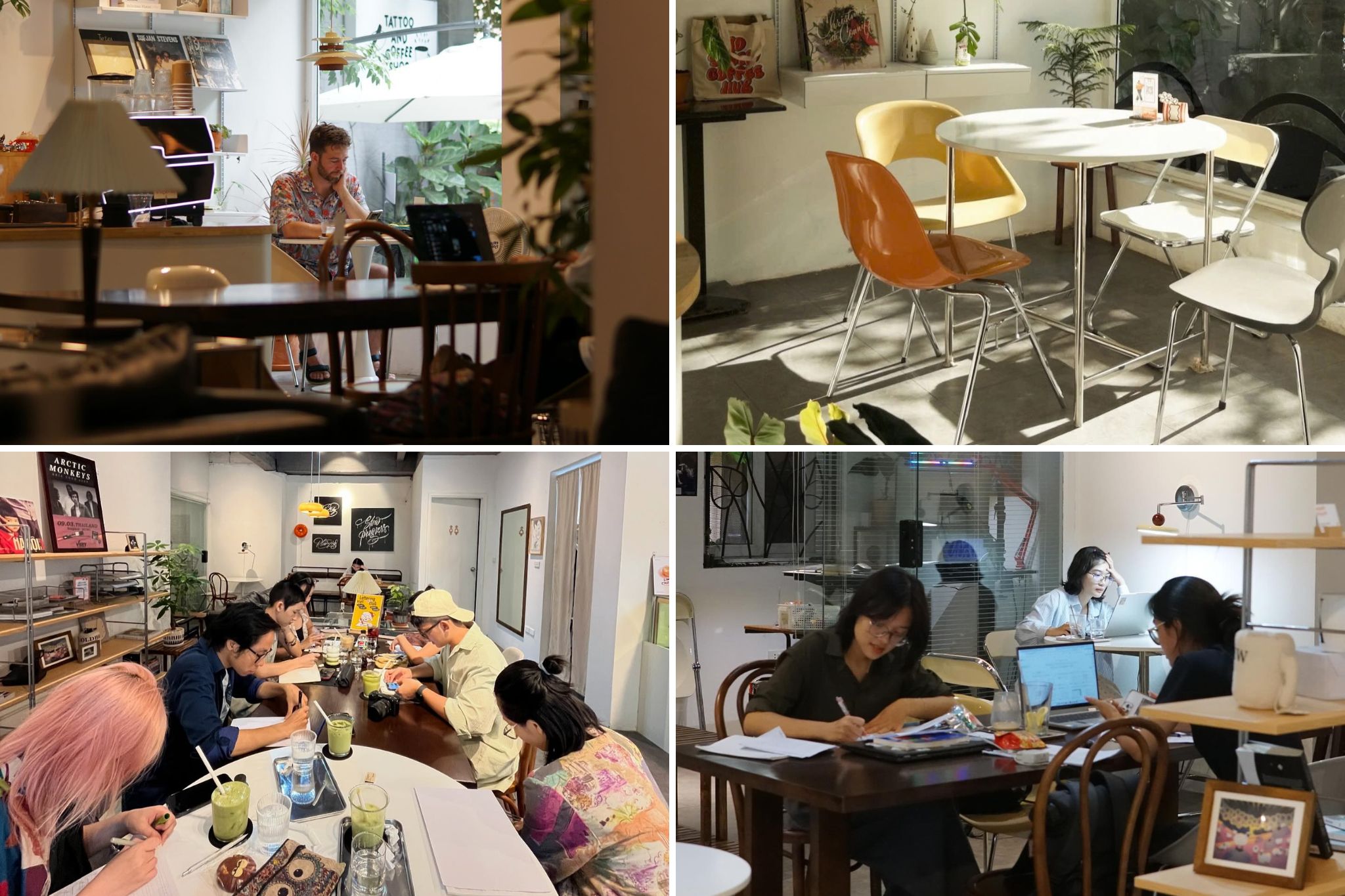 Thương hiệu cafe coworking hot